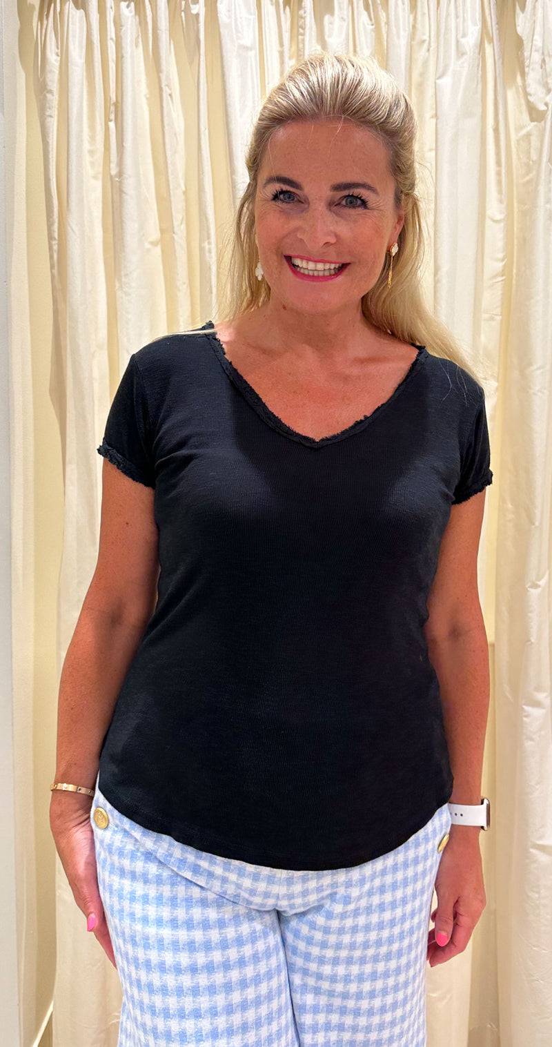 Candy T-Shirt Schwarz Räumungsverkauf