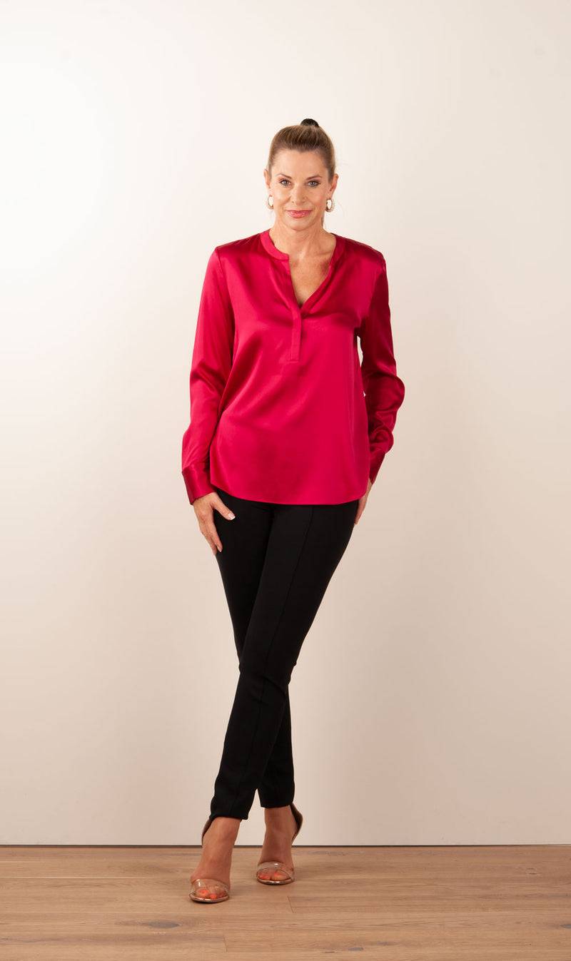 Herzensangelegenheit Bluse Kirsche Fabrikverkauf