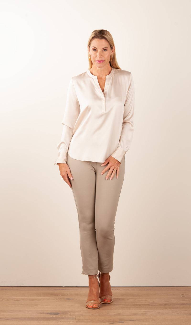 Seductive Hose „Franziska“ Hellbeige Fabrikpreis
