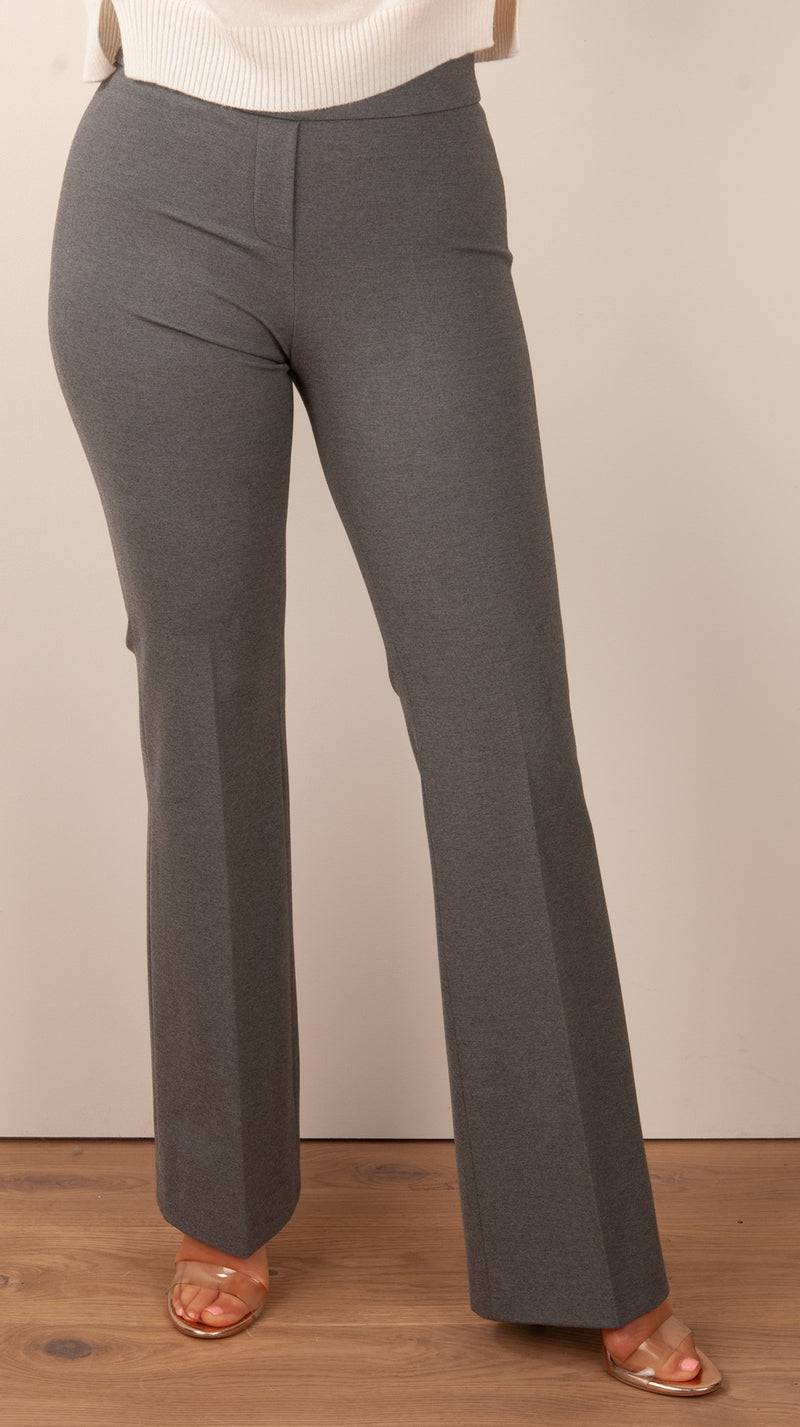 Seductive Jersey Hose „Nanou“ Melange Grau Exklusivangebot