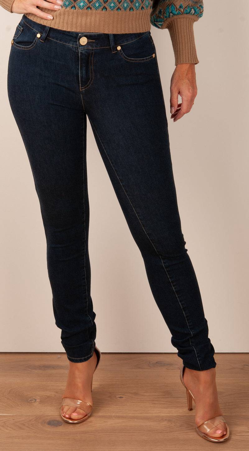 Seductive Jeans „Claire“ Dunkelblau Saisonschlussverkauf