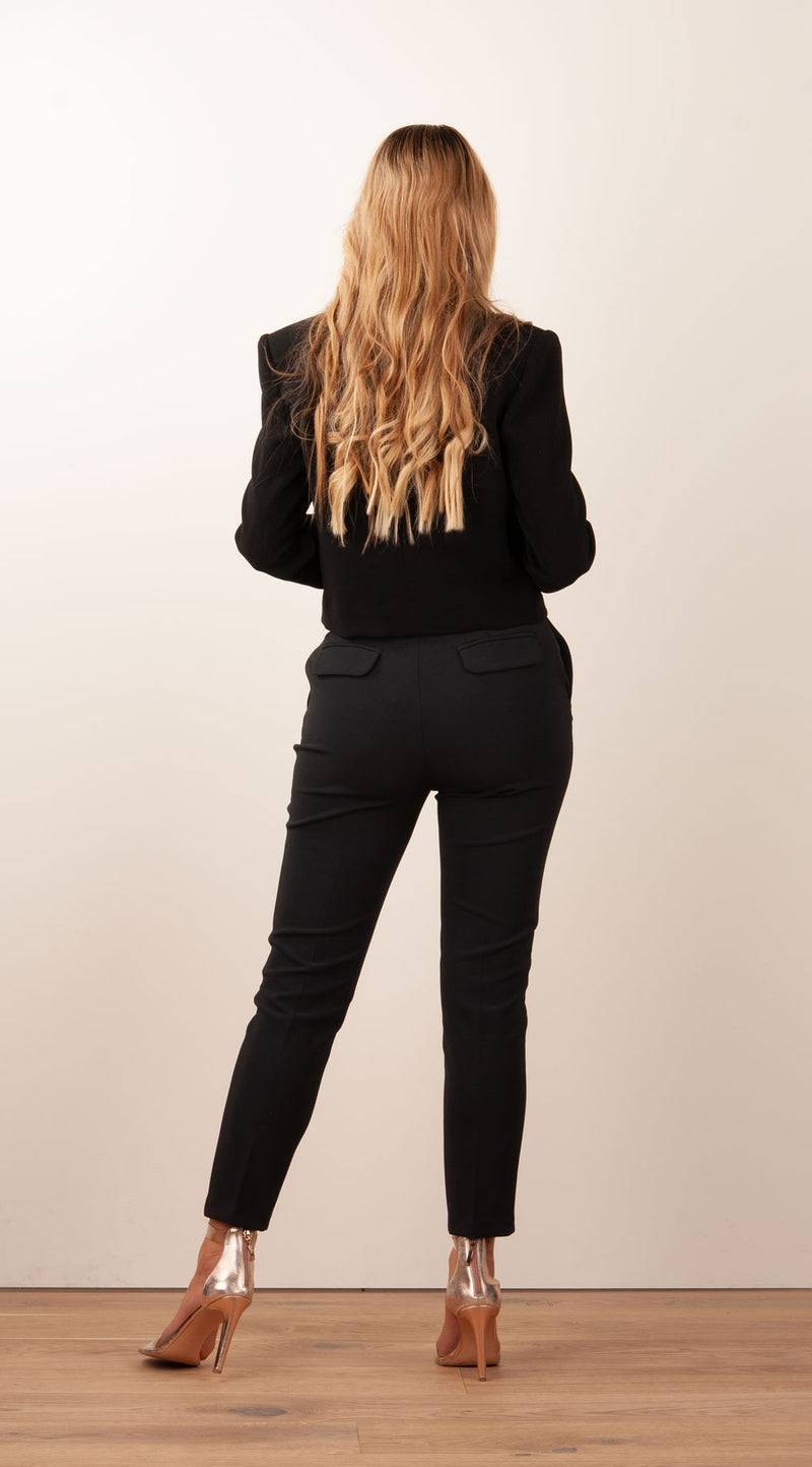 Elisabetta Franchi Hose „Daily“ Schwarz Neuheiten