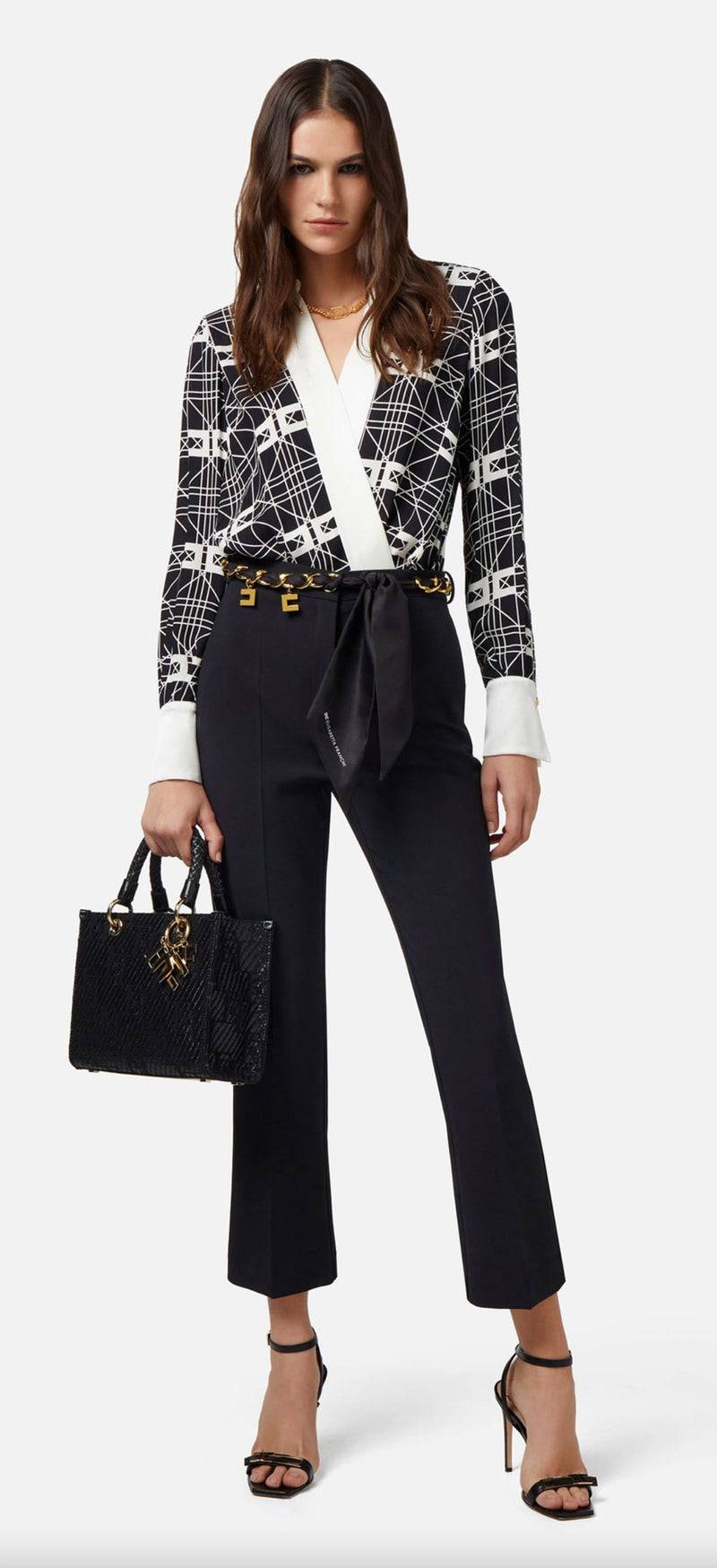 Elisabetta Franchi Hose „Daily“ Schwarz Bestseller