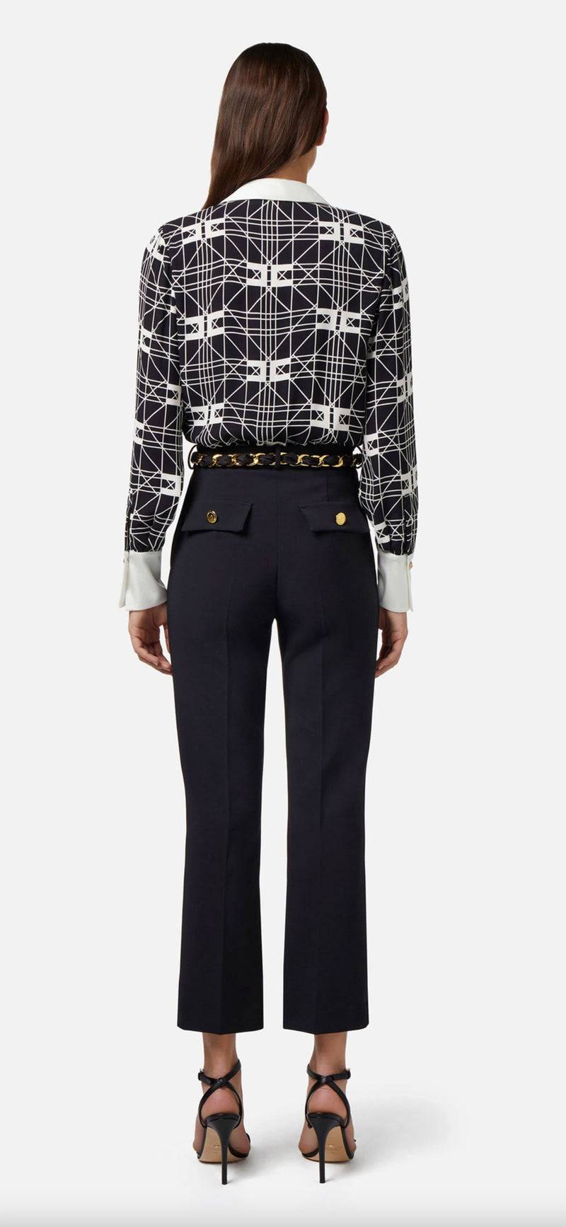 Elisabetta Franchi Hose „Daily“ Schwarz Bestseller