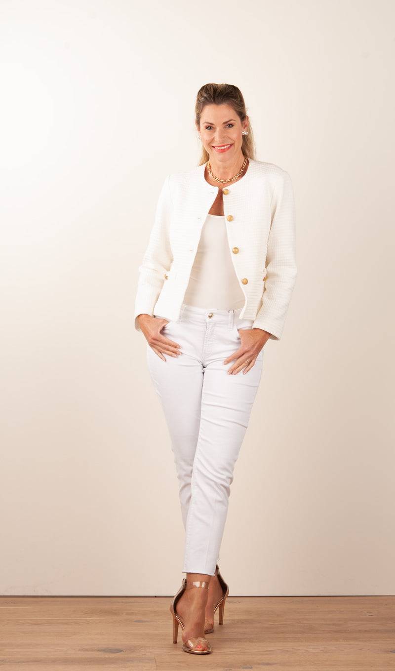fleur Jacke Weiß Super Sparpreis