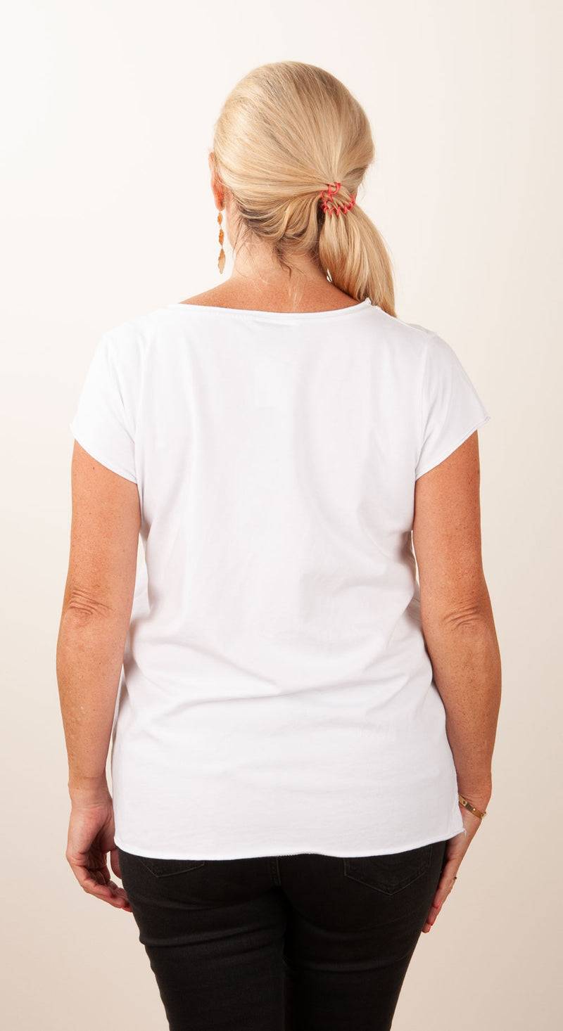 Candy T-Shirt „Libellen“ Weiß Bis zu 50% Rabatt