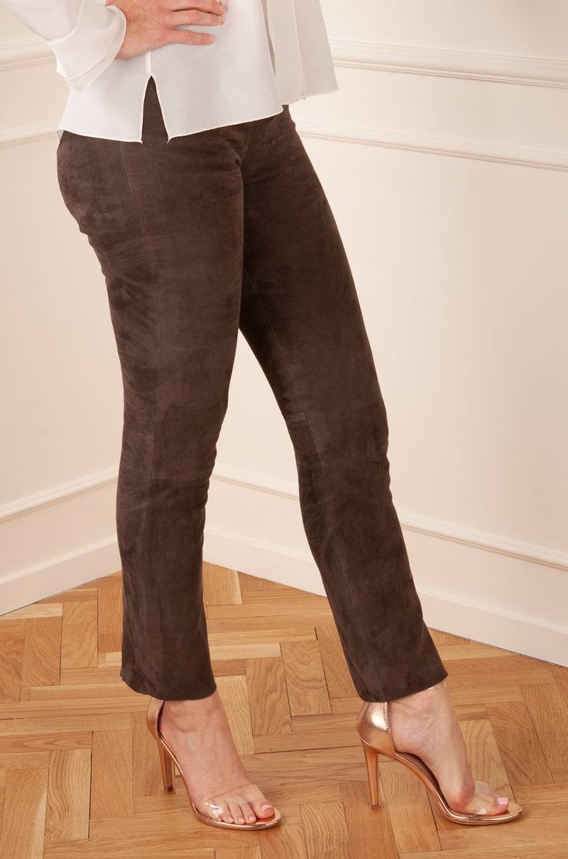 Steven K Lederhose Taupe Angebote