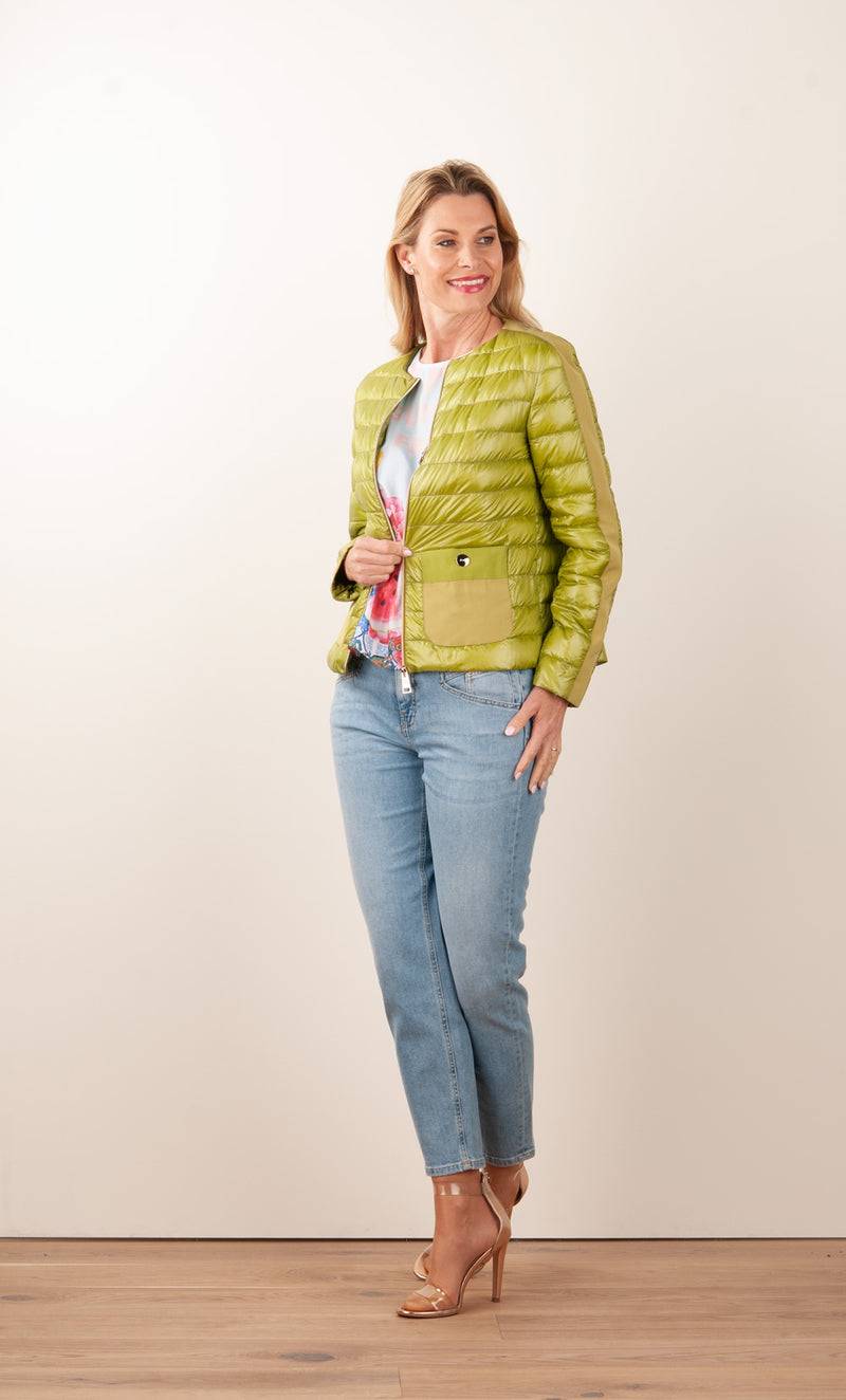 Herno Leichte Daunenjacke Grün Günstig kaufen
