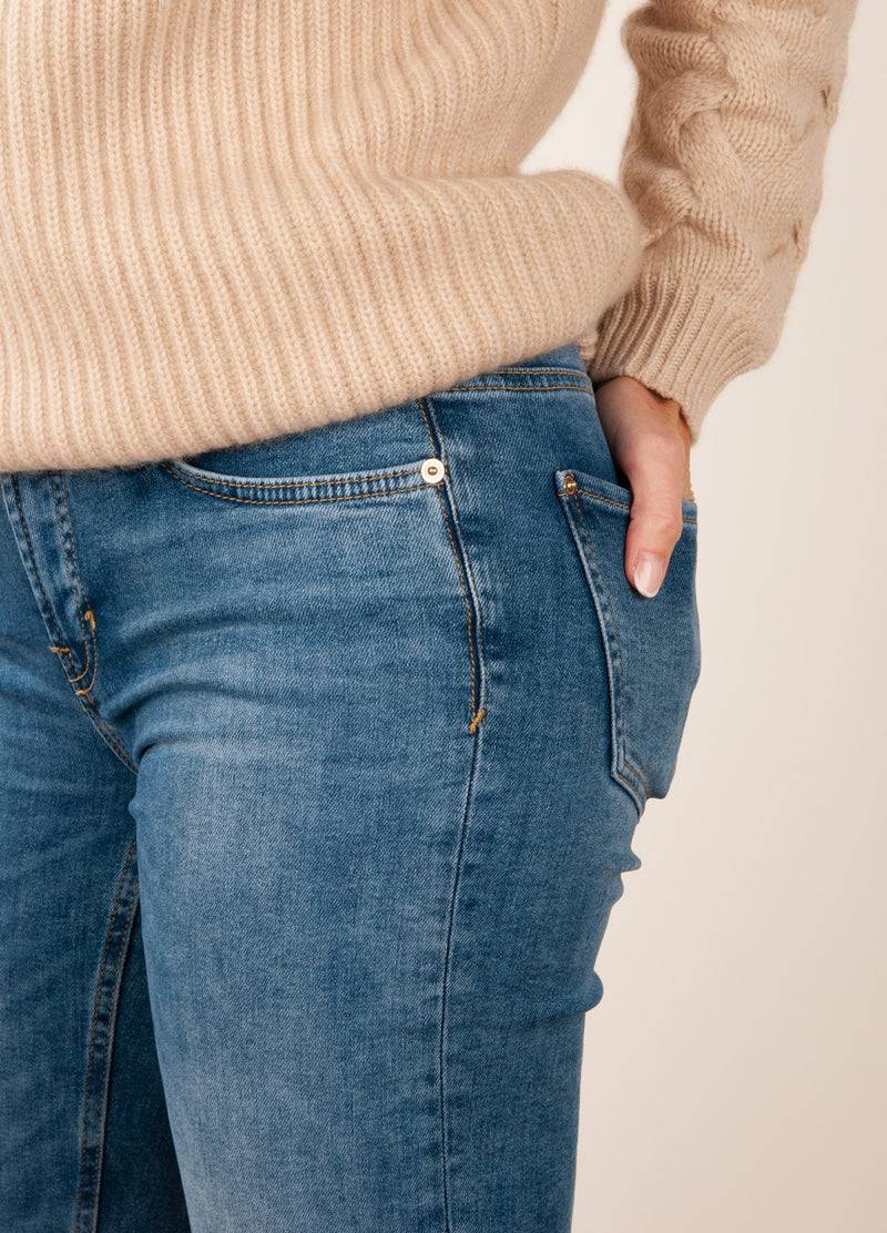 Cambio Jeans „Paris Straight“ Blau Cyber Monday