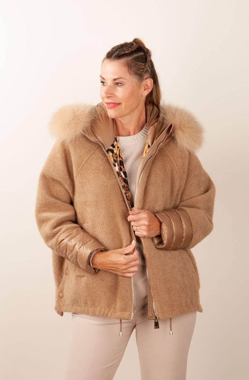 MDF Marco Del Forte Jacke Camel Bestseller