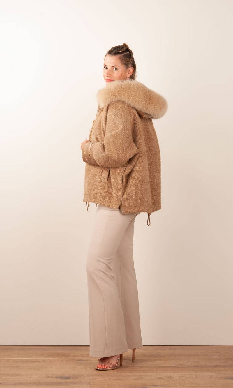 MDF Marco Del Forte Jacke Camel Bestseller