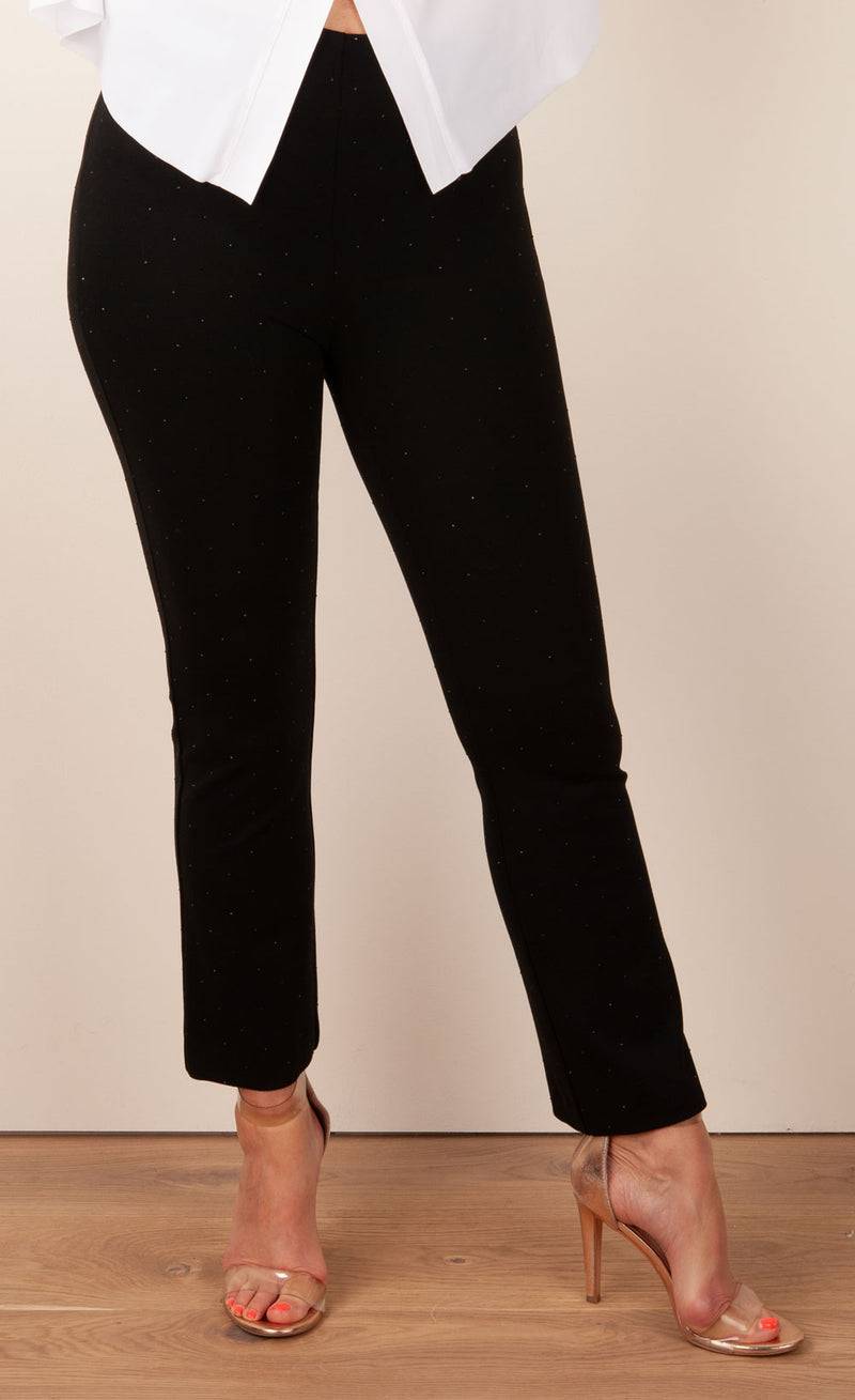 Seductive Hose „Cindy Glitzer“ Schwarz Begrenzte Freigabe