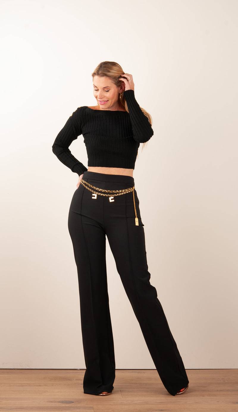 Elisabetta Franchi Pullover Schwarz Bis zu 55% Rabatt