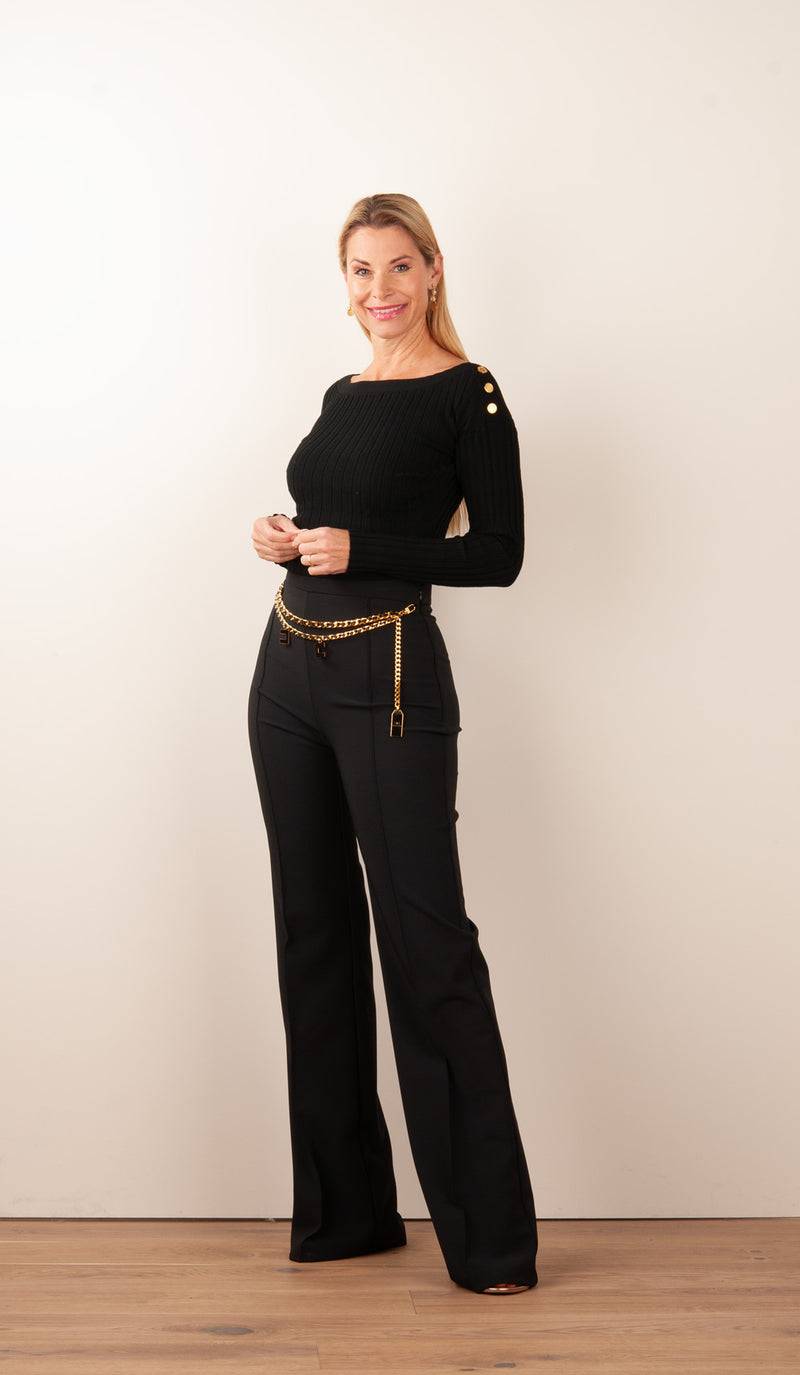 Elisabetta Franchi Pullover Schwarz Bis zu 55% Rabatt