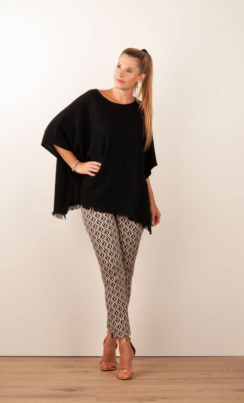 fleur Kaschmir Pullover Schwarz Rabatte dieses Monats