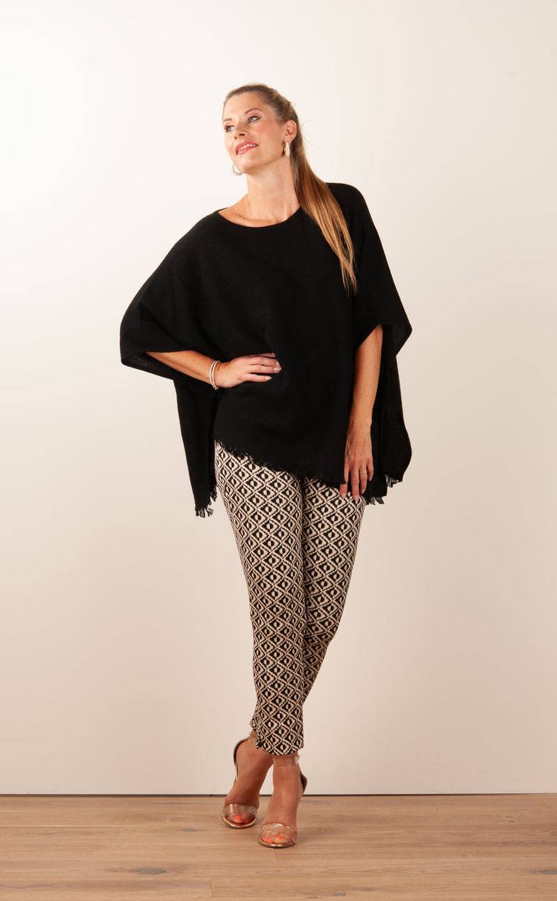 fleur Kaschmir Pullover Schwarz Rabatte dieses Monats
