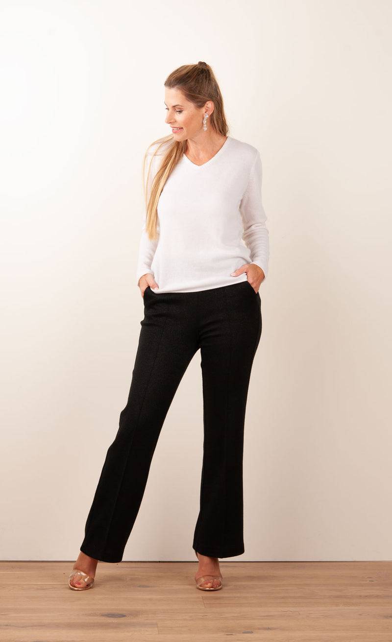 Cambio Hose „Ava“ Schwarz mit Lurex Jubiläumsangebot