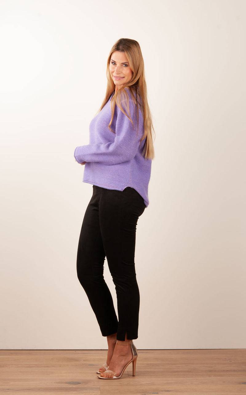 Seductive Velours Hose „Sabrina“ Schwarz Exklusive Angebote