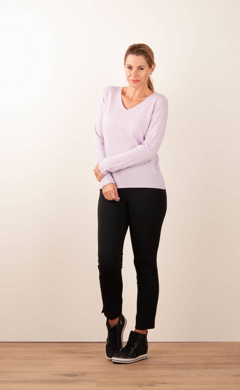 Herzensangelegenheit Kaschmir Pullover Flieder 50% Rabatt für begrenzte Zeit