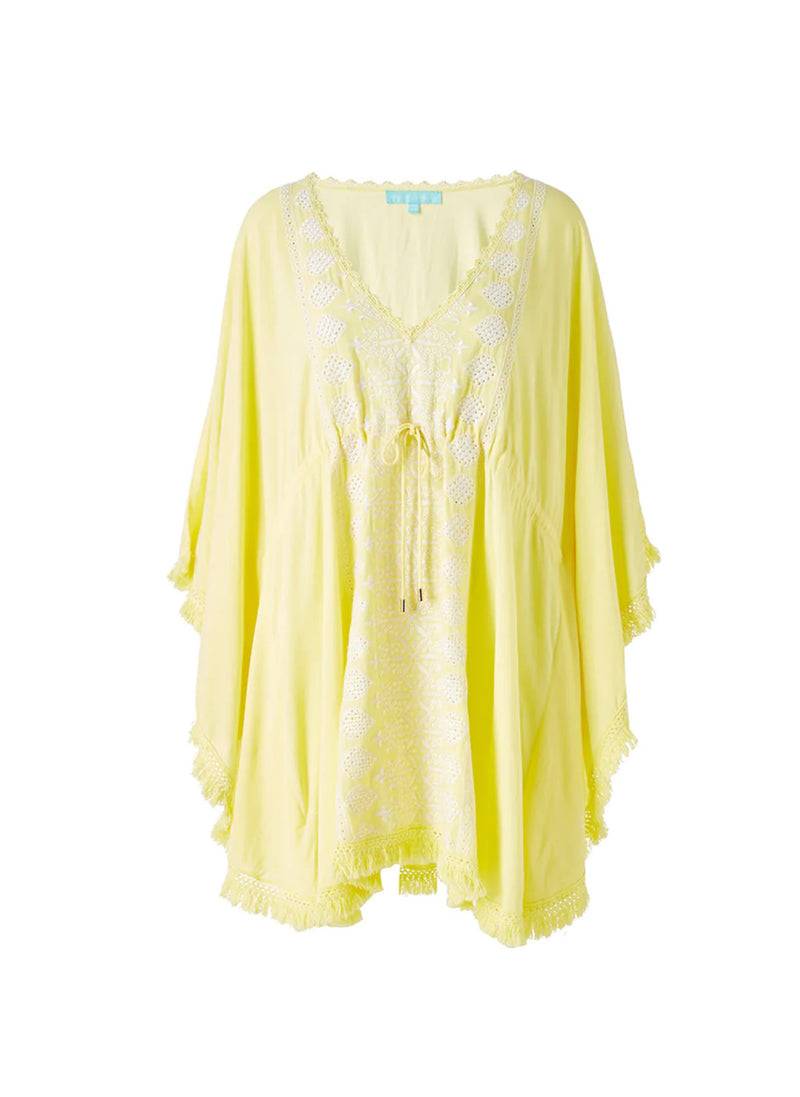 Melissa Odabash Tunika | Kleid „Isabelle“ Gelb Nur noch ein Tag übrig