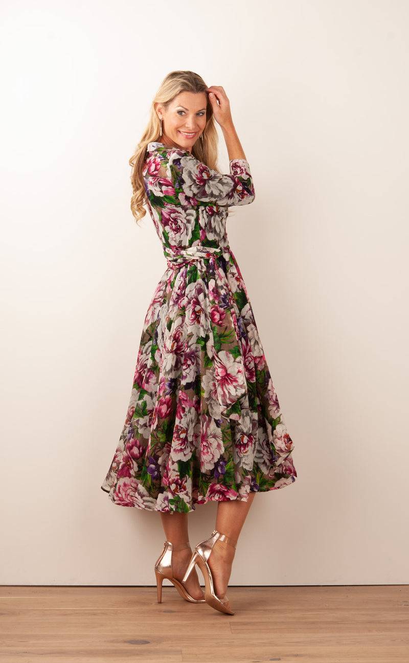Samantha Sung Kleid „Olivia“ Pink | Multicolor 2025