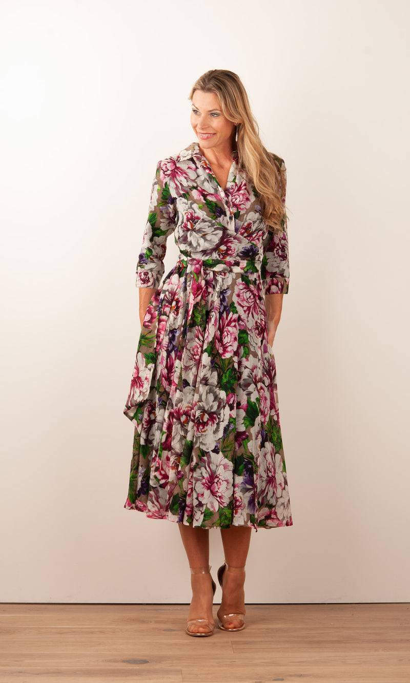 Samantha Sung Kleid „Olivia“ Pink | Multicolor 2025