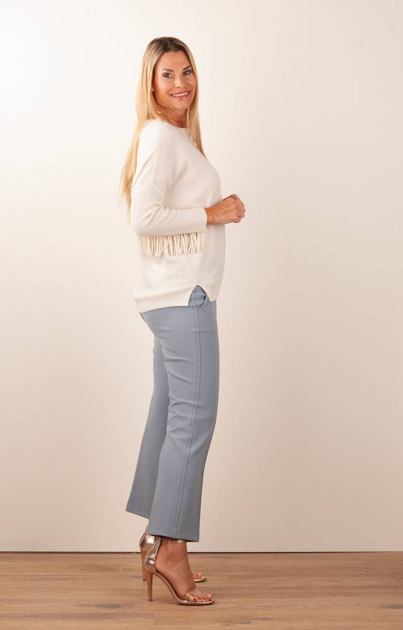 Cambio Hose „Farah“ Graublau Fabrik Onlineshop