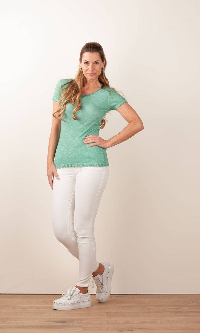 Candy T-Shirt Smaragd Sonderangebote