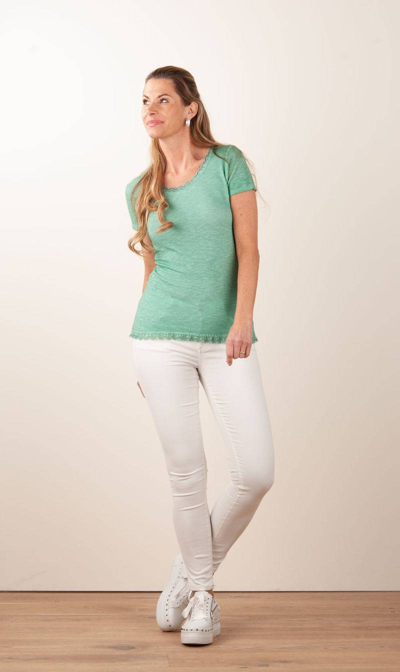 Candy T-Shirt Smaragd Sonderangebote