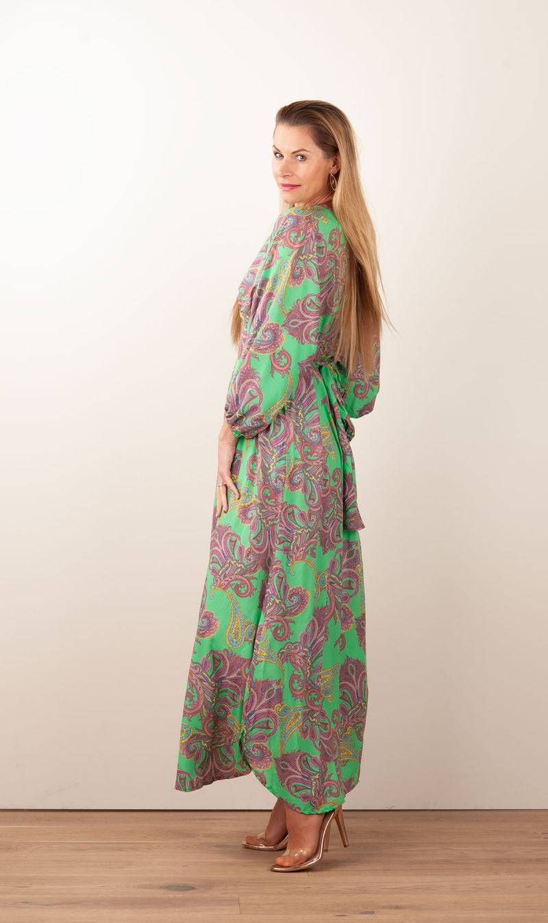 Melissa Odabash Kleid „Cecilia“ Grün | Multicolor VIP-Rabatte