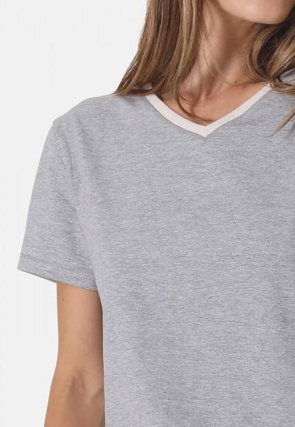 Sassamode Shirt CASUAL COMFORT MELANGE Saisonschlussverkauf