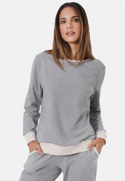 Sassamode Shirt CASUAL COMFORT MELANGE Weihnachtsangebot