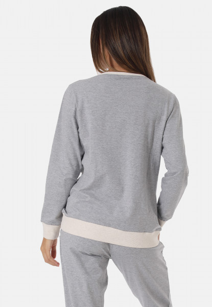 Sassamode Shirt CASUAL COMFORT MELANGE Weihnachtsangebot