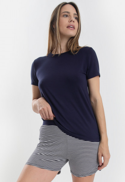 Sassamode Shirt CASUAL COMFORT STRIPE Valentinstagsangebot