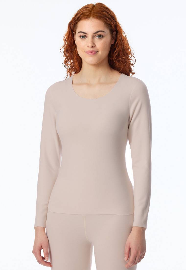 Schiesser Shirt wärmend sand - Invisible Soft Warming Exklusivangebot