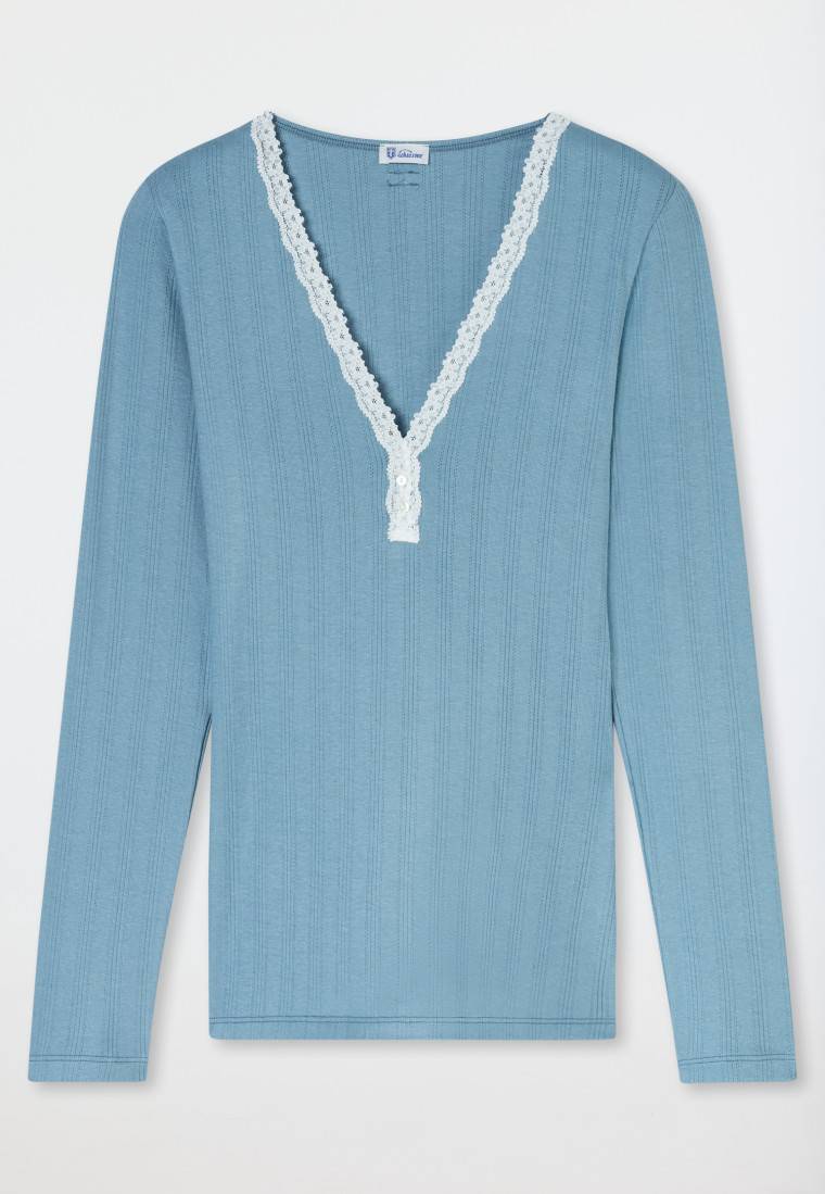 Schiesser Shirt langarm schwarz - Revival Agathe Osterangebot