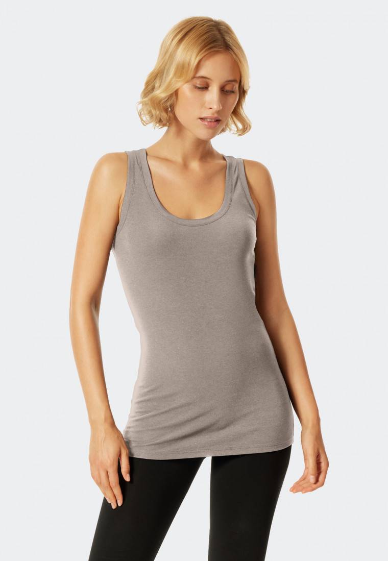 Schiesser Top beige - Revival Martina Neueste Mode