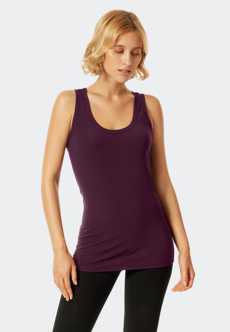 Schiesser Top pflaume - Revival Martina Zeitlich begrenztes Angebot