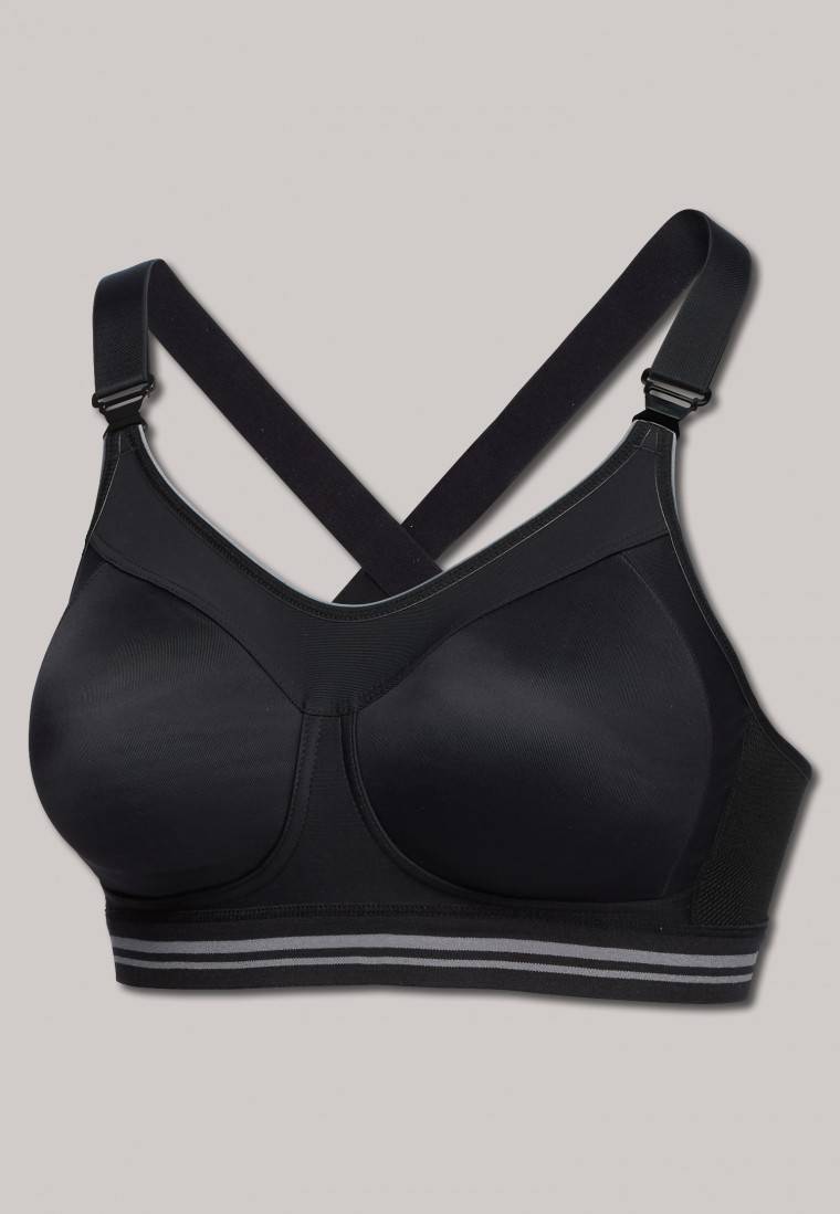 Schiesser Sport-BH Aktiv High Impact schwarz - SCHIESSER Sport Wochenangebot
