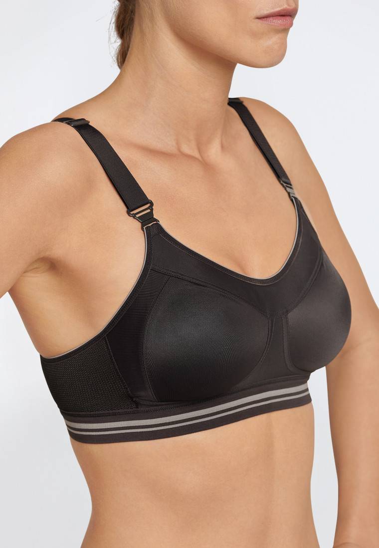 Schiesser Sport-BH Aktiv High Impact schwarz - SCHIESSER Sport Wochenangebot