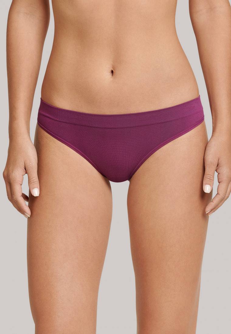 Schiesser Thong seamless Bambus beere - Active Mesh Bamboo Letzte 3 Tage