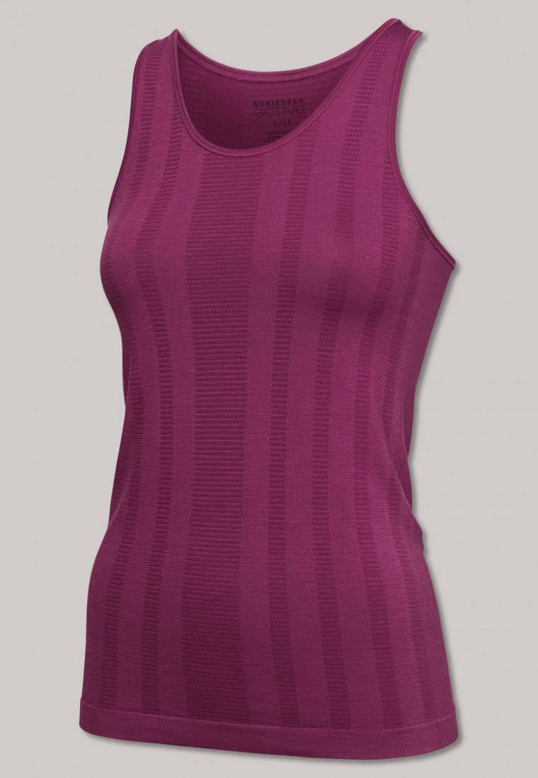 Schiesser Top seamless Bambus beere - Active Mesh Bamboo JETZT KAUFEN