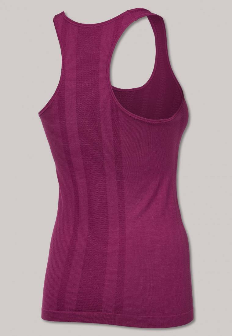 Schiesser Top seamless Bambus beere - Active Mesh Bamboo JETZT KAUFEN