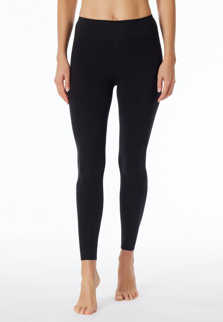 Schiesser Leggings wärmend schwarz - Invisible Soft Warming Letzte 2 Tage