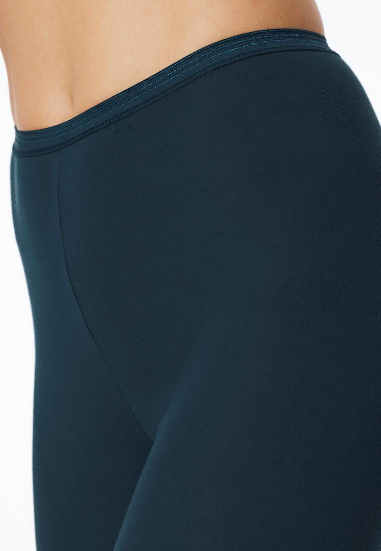 Schiesser Leggings dunkelblau - Luxury Letzter Tag