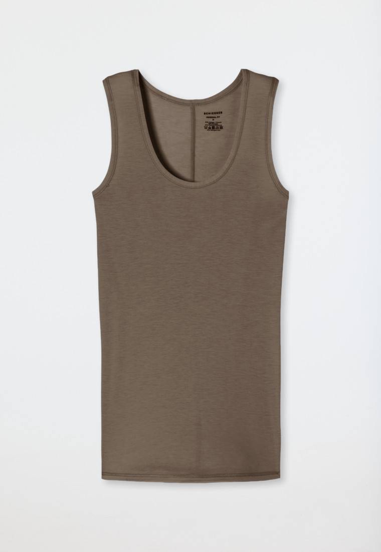 Schiesser Tank Top taupe - Personal Fit Kostenloser Versand international