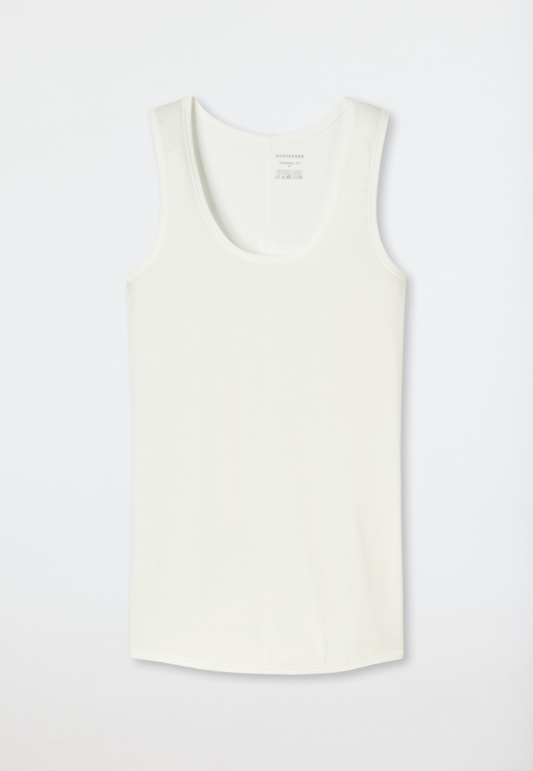 Schiesser Tank Top naturweiß - Personal Fit Verkauf