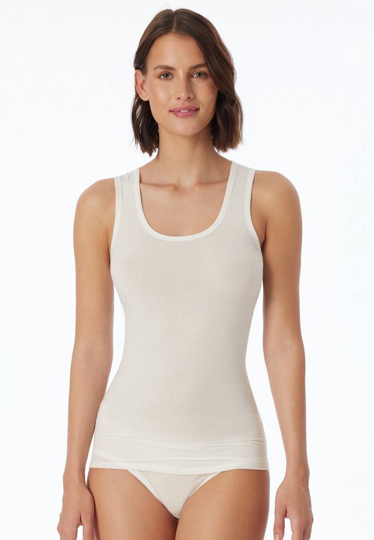 Schiesser Tank Top naturweiß - Personal Fit Verkauf