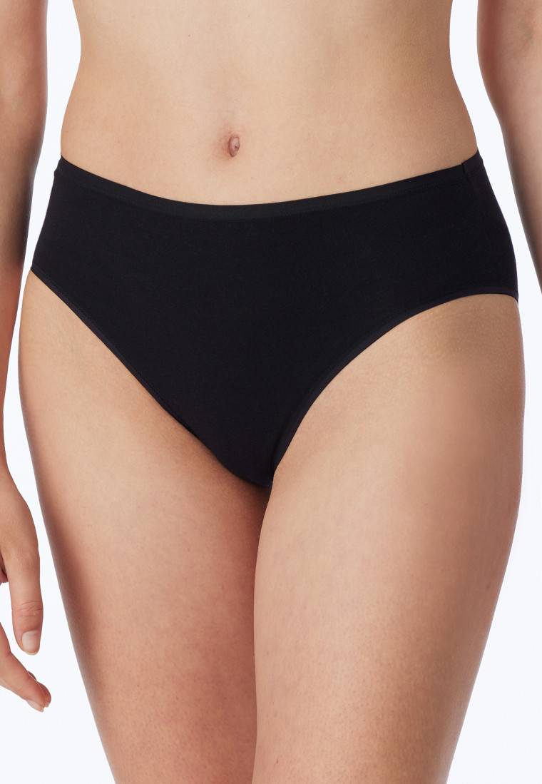 Schiesser Slips 3er-Pack schwarz - Essentials Black Friday