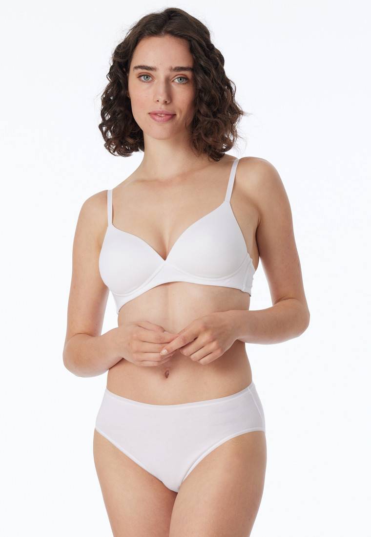 Schiesser Slips 3er-Pack weiß - Essentials